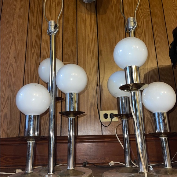 1960s Robert Sonneman Globe Table Lamp Vintage - Picture 4 of 9